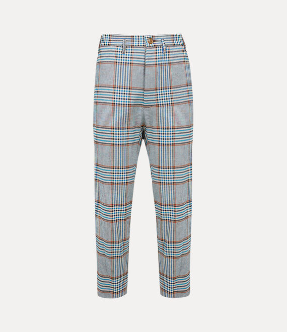 Vivienne Westwood Cropped Cruise Trousers in BLUE